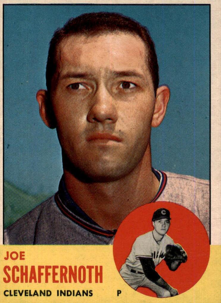 1963 Topps Joe Schaffernoth #463 card