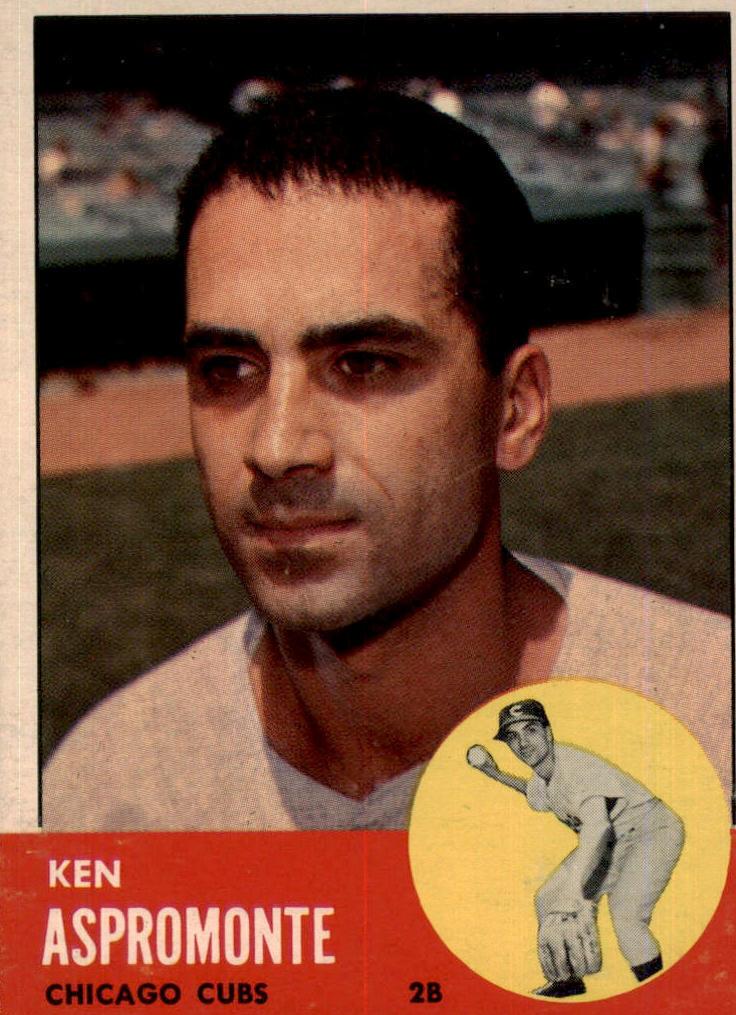 1963 Topps Ken Aspromonte #464 card