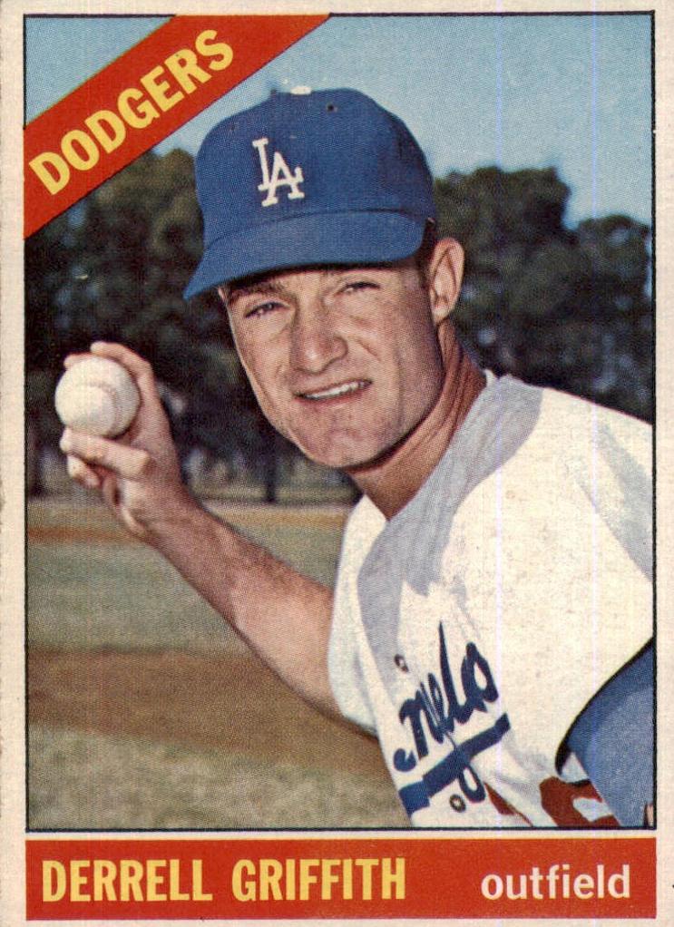 1966 Topps Derrell Griffith #573 card