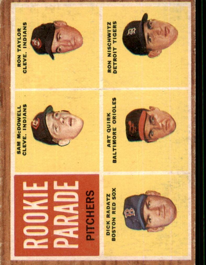 1962 Parade Pitchers #593