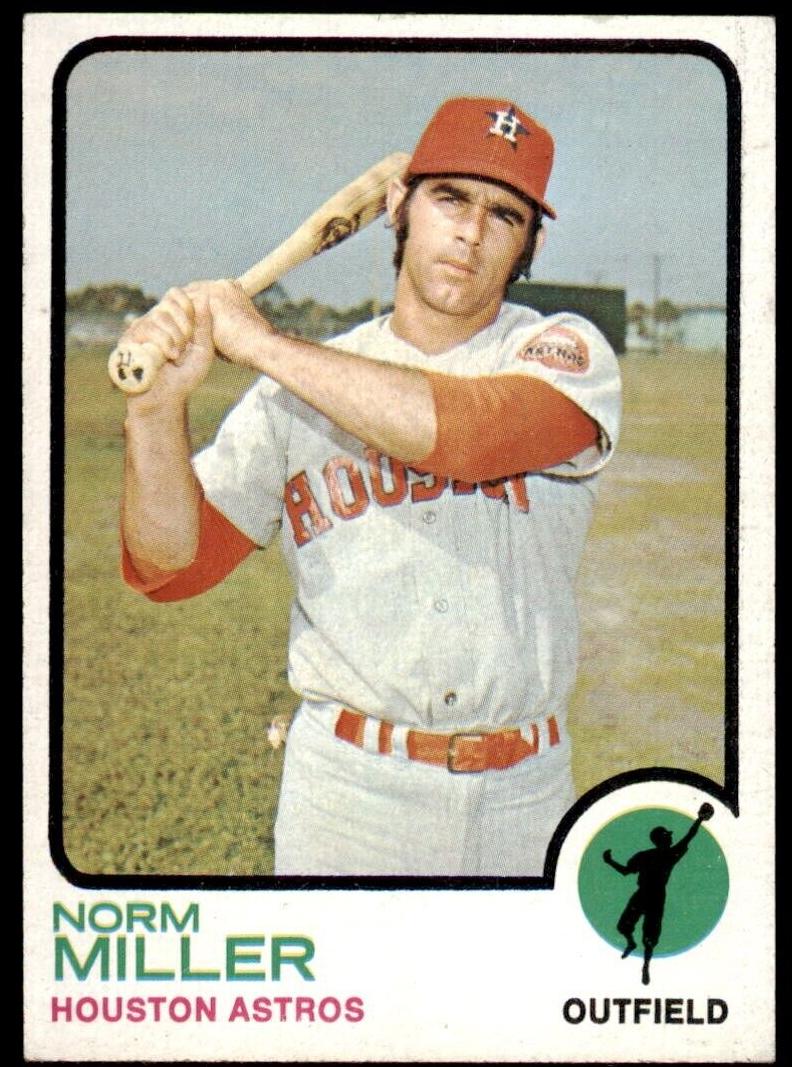 1973 Topps Norm Miller #637 card