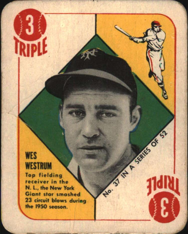 1951 Wes Westrum #37