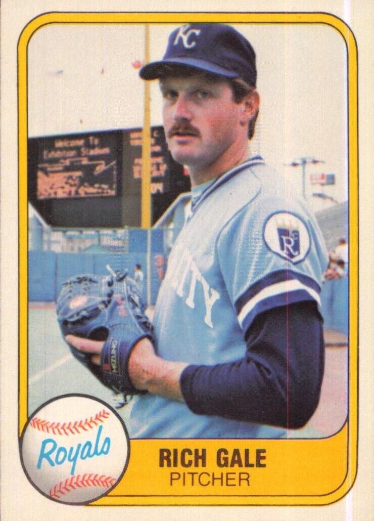 1981 Rich Gale #40