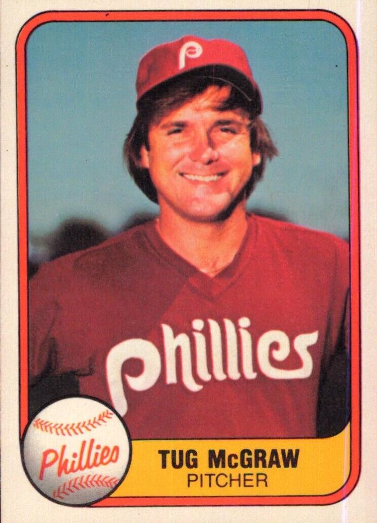 1981 Tug McGraw [Game Saver on Front] #7