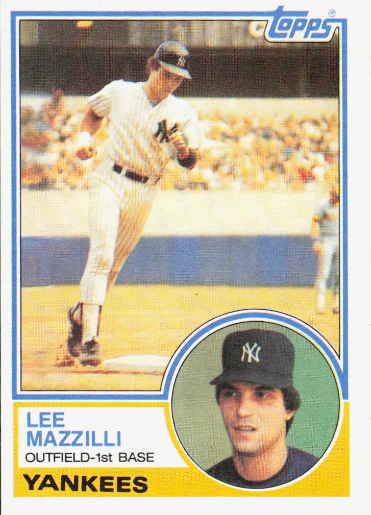 1983 Topps Lee Mazzilli #685 card