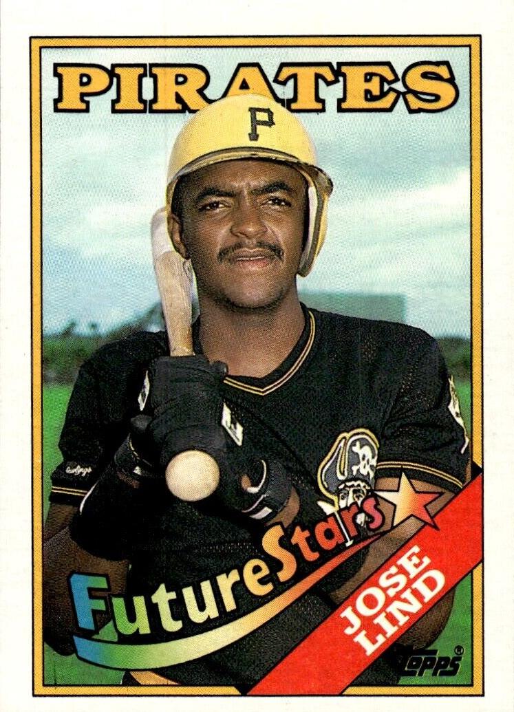 Jose Lind 1988 Topps Baseball