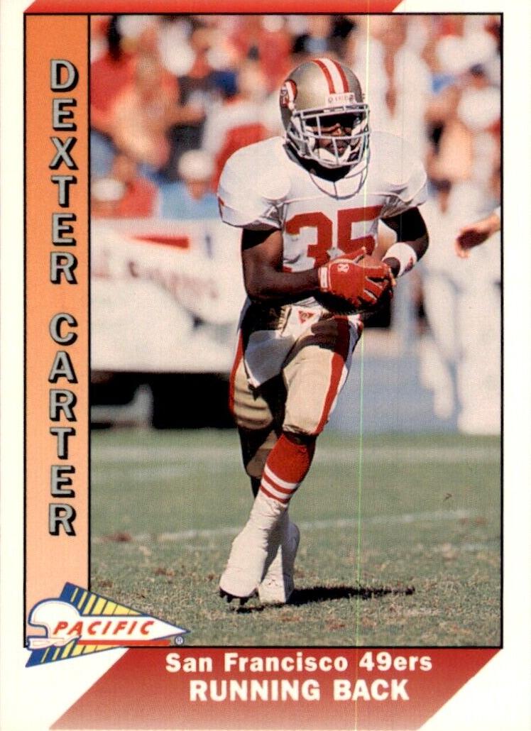 Dexter Carter 1991 Pacific Football