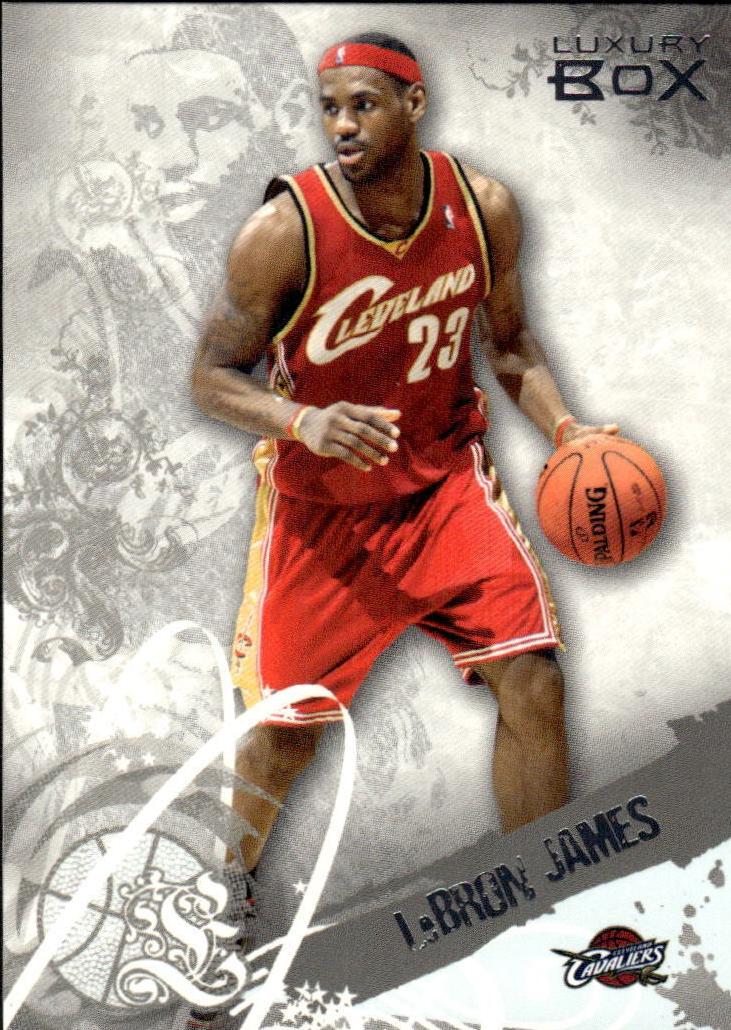 2006 Topps Topps Luxury Box #23 Lebron James front