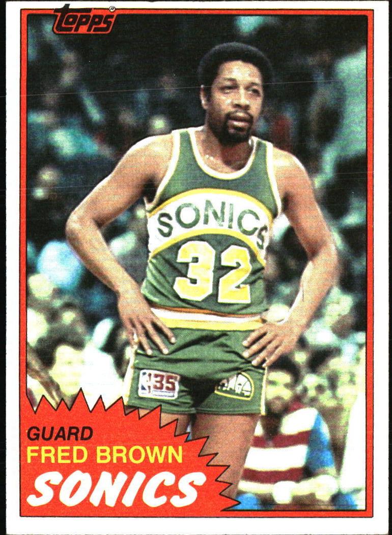 1981 Fred Brown #43