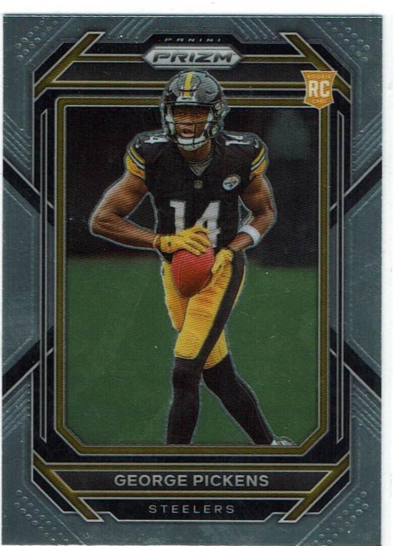 George Pickens 2022 Prizm Football card