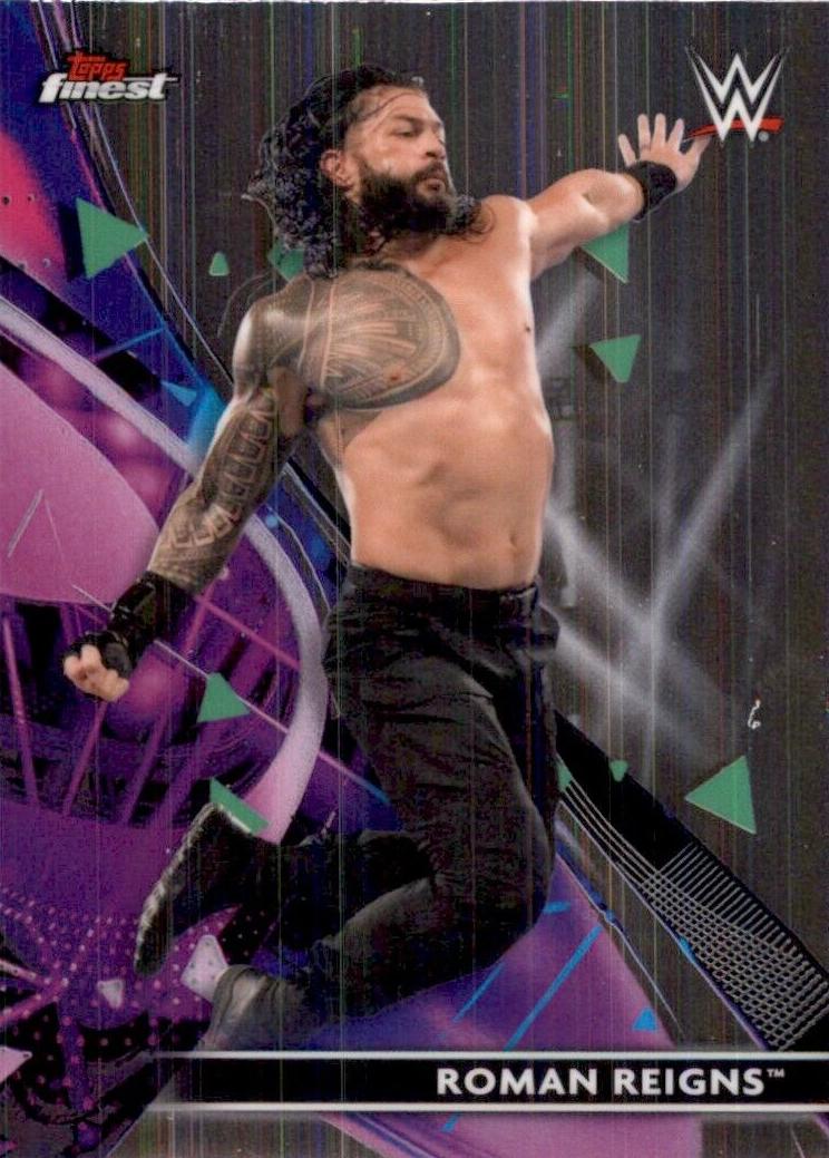 Roman Reigns - 2021 Topps Finest WWE Wrestling