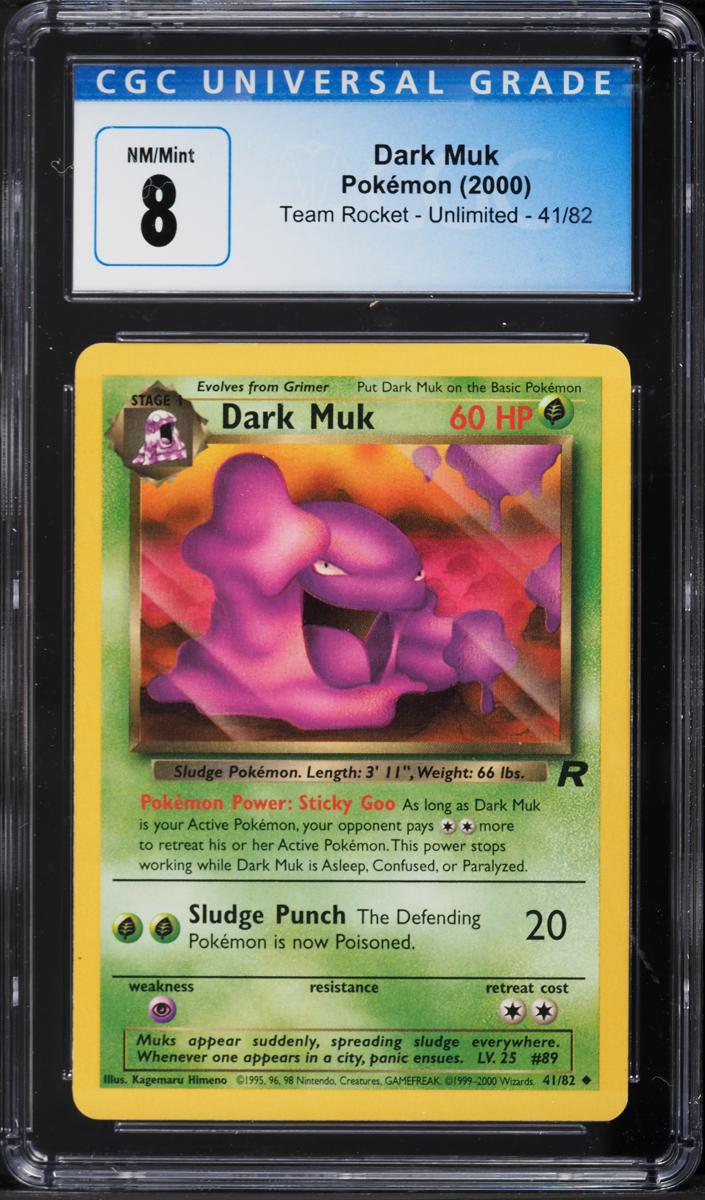 Dark Muk 2000 Pokemon Team Rocket