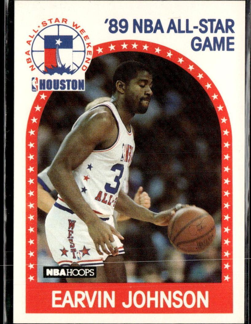 1989 Mtg Magic: The Gathering ALL-STAR #166 Magic Johnson front