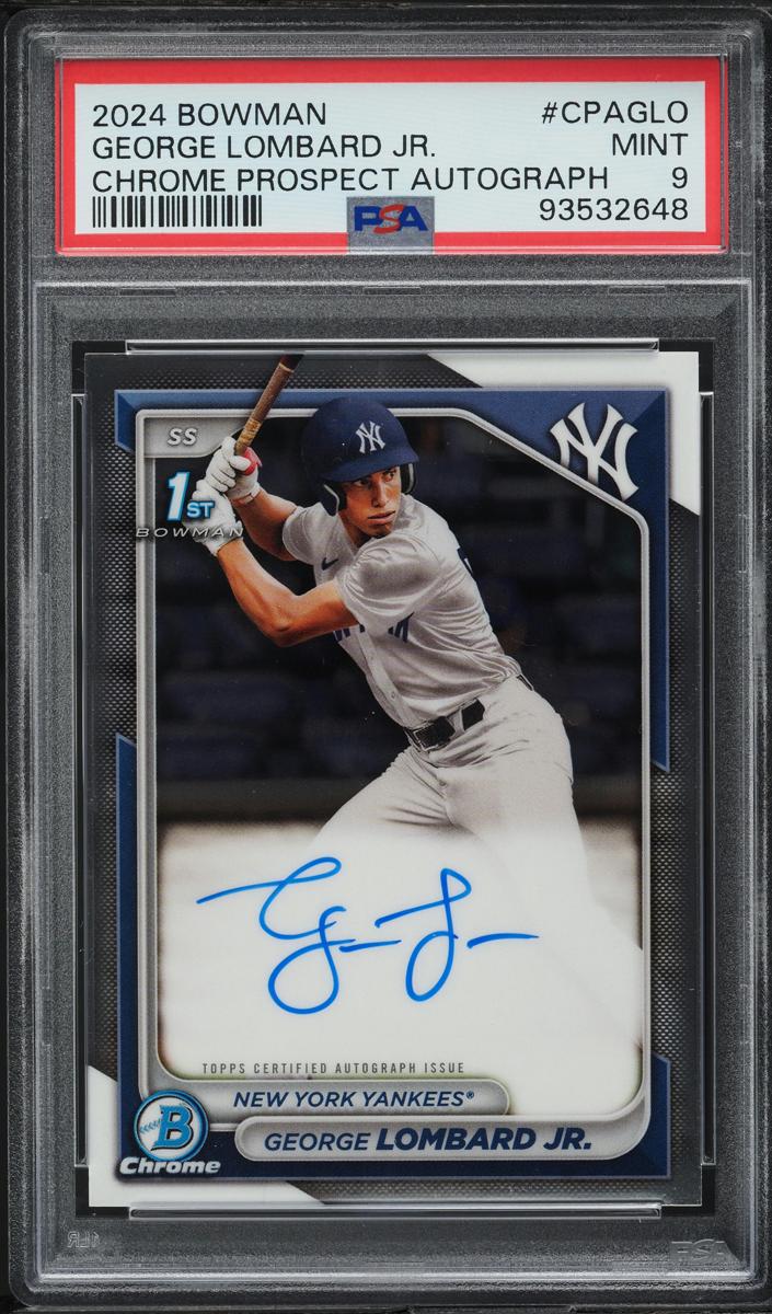 George Lombard Jr. - 2024 Bowman Chrome Prospects Baseball