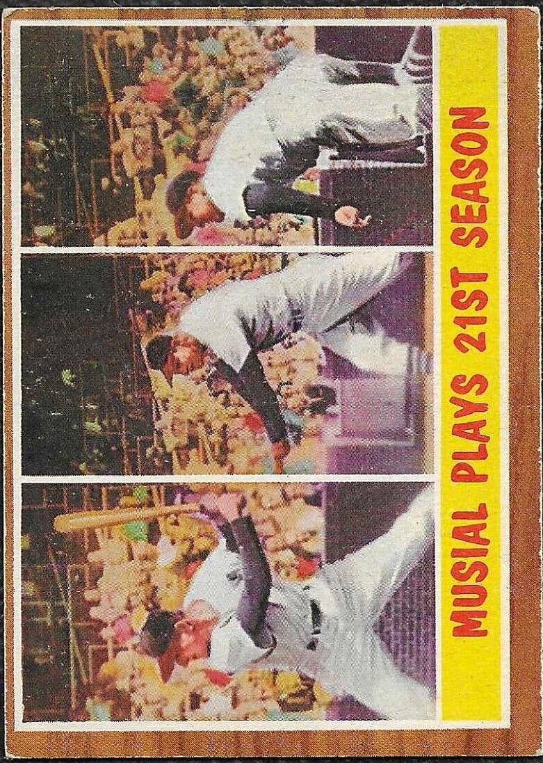 1962 Musial Plays 21st Season #317