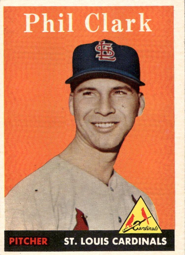 1958 Topps Phil Clark #423 card