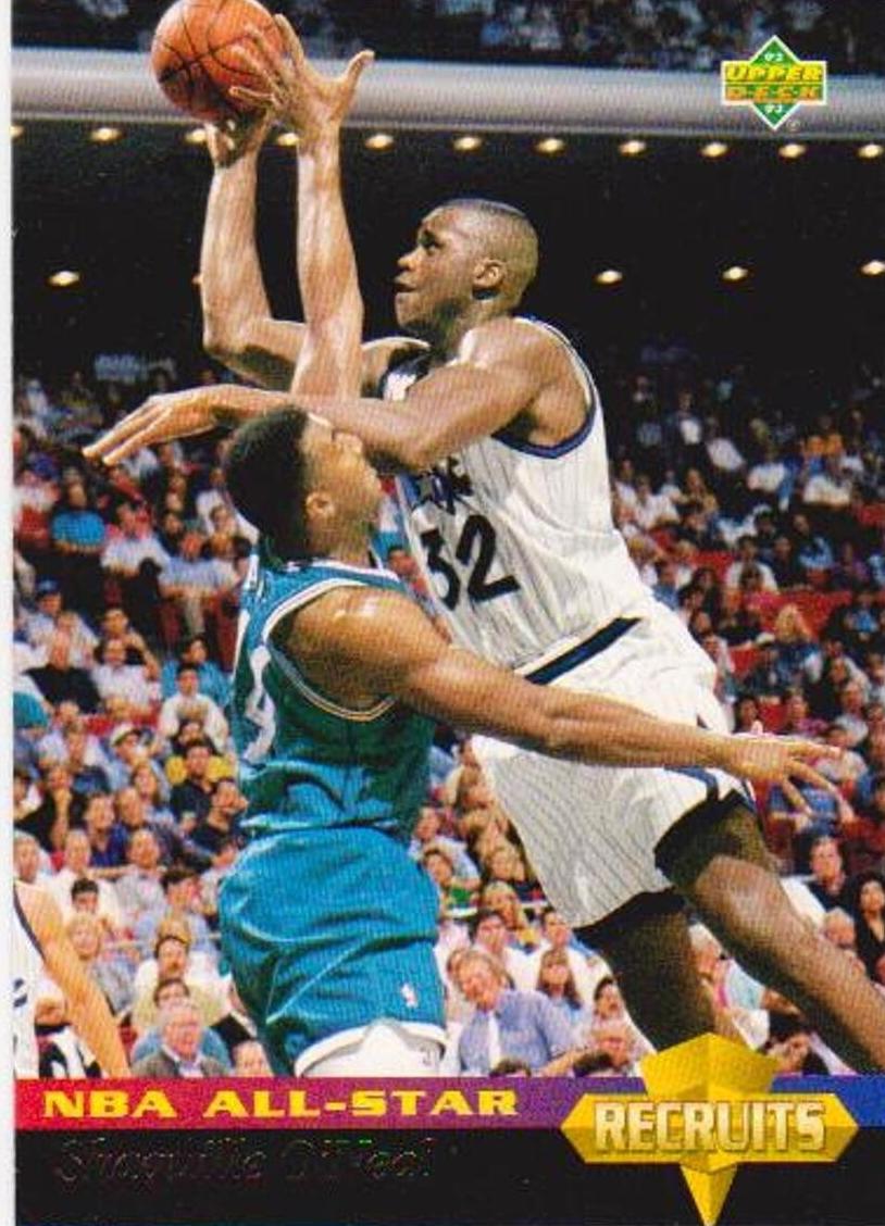 1992 Upper Deck Shaquille O'Neal [Gold] #34 card