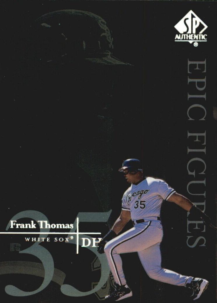 1999 SP Authentic Frank Thomas #E10 card