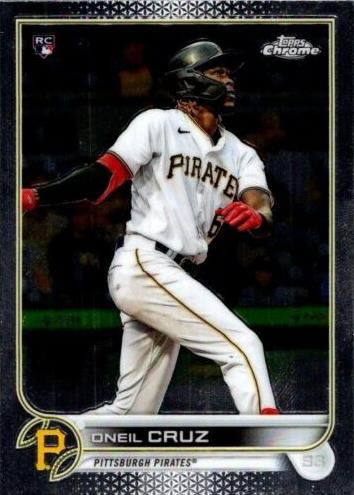 Oneil Cruz 2022 Topps Chrome Baseball