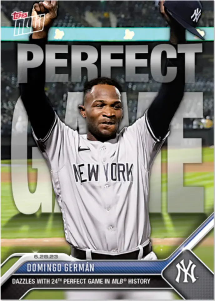 2023 Topps Now Baseball Domingo German #506