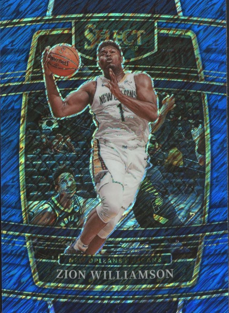 2021 Zion Williamson [Blue Shimmer ] #96