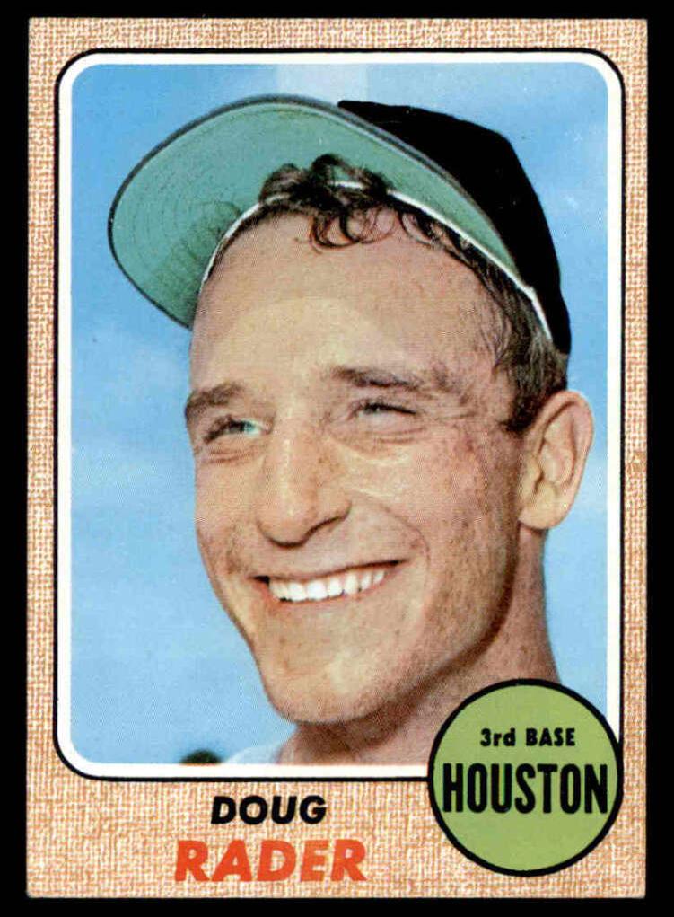1968 Topps Doug Rader #332 card