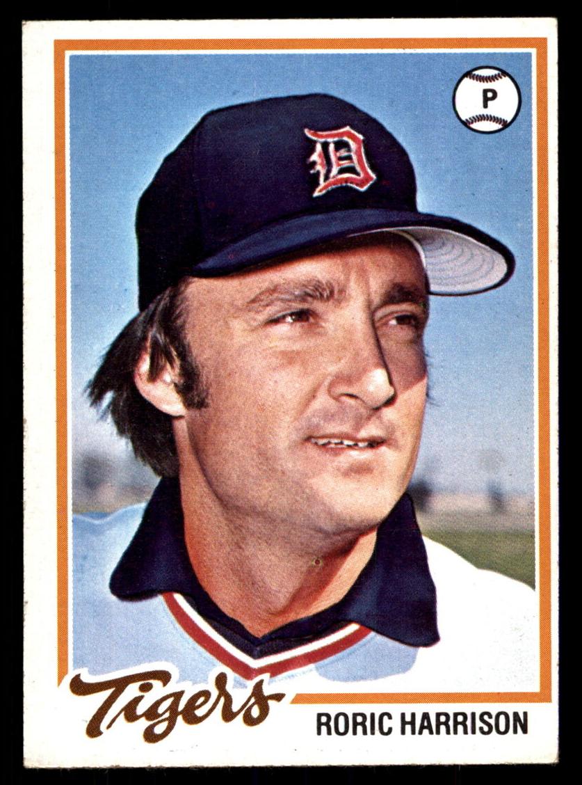 1978 Topps Roric Harrison #536 card