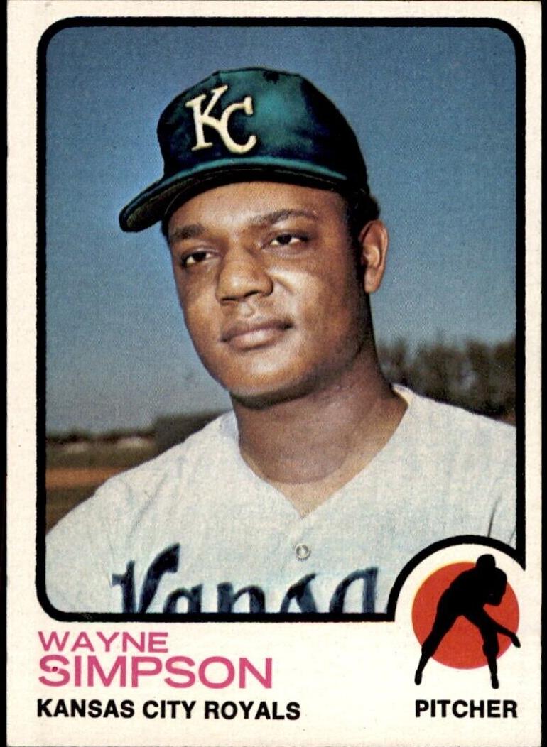 1973 Topps Wayne Simpson #428 card