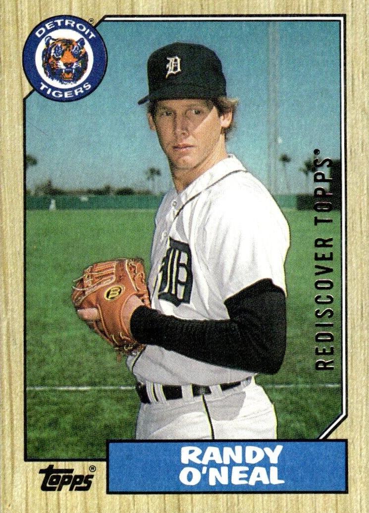 1987 Topps Randy O'Neal #196 card