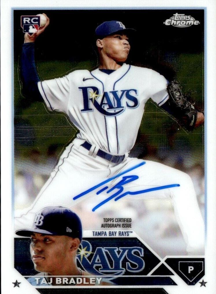2023 Topps Chrome Update Taj Bradley #RA-TB card