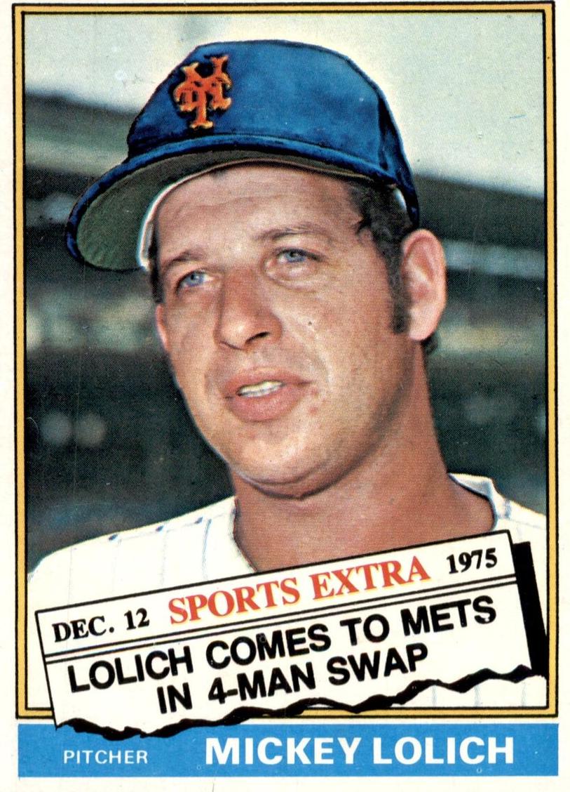 1976 Mickey Lolich #385T