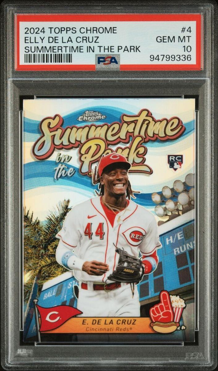2024 Elly De La Cruz Topps Chrome Baseball #SITP-4