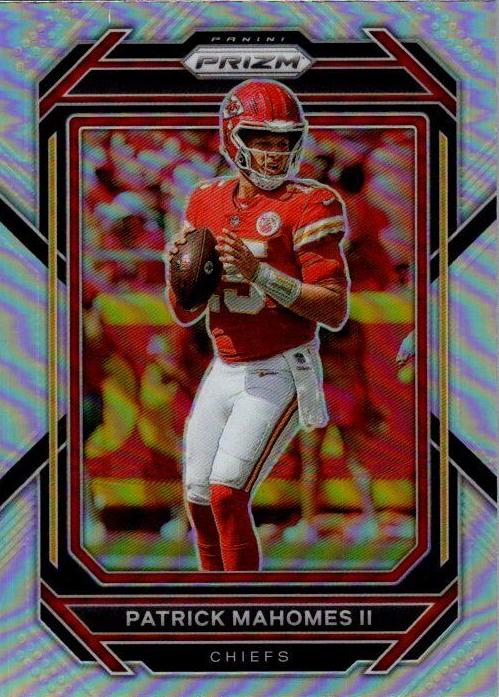 2022 Panini Prizm Patrick Mahomes II [Red White Blue] #139 card