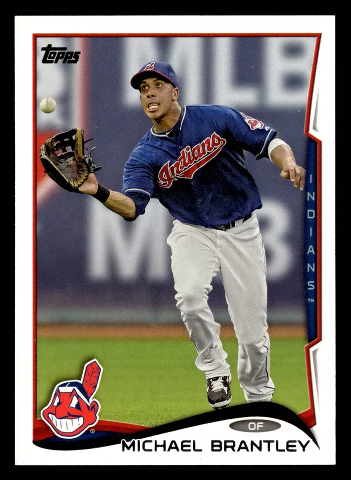 2014 Topps Michael Brantley #261 card