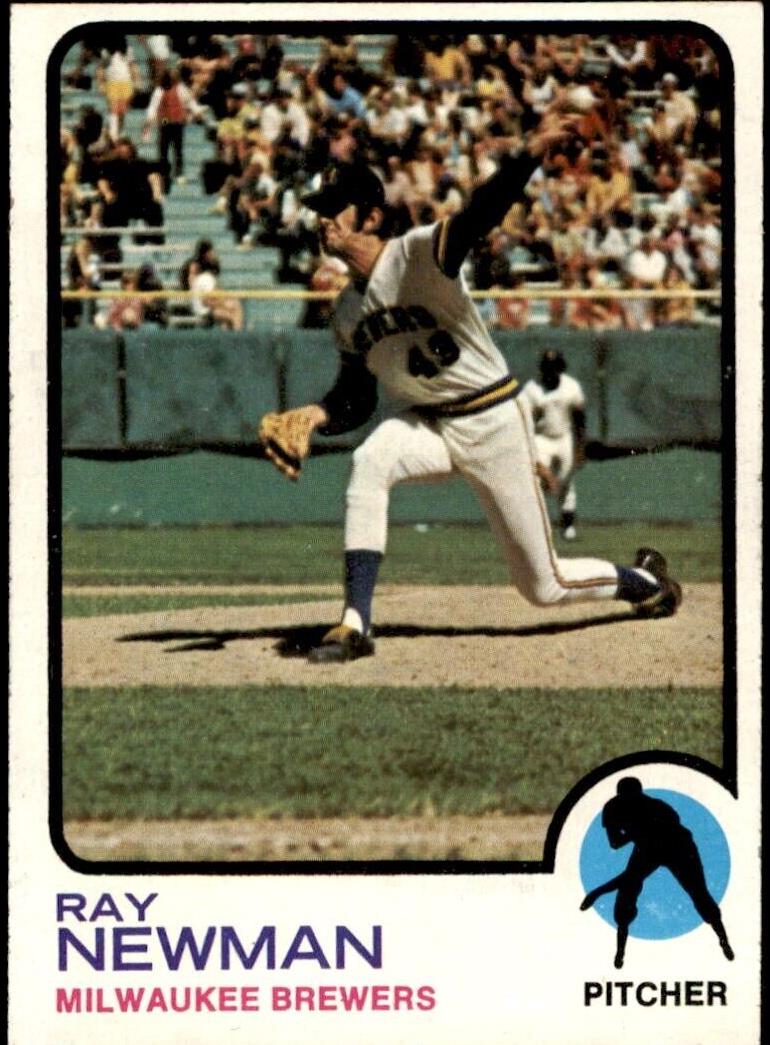 1973 Topps Ray Newman #568 card
