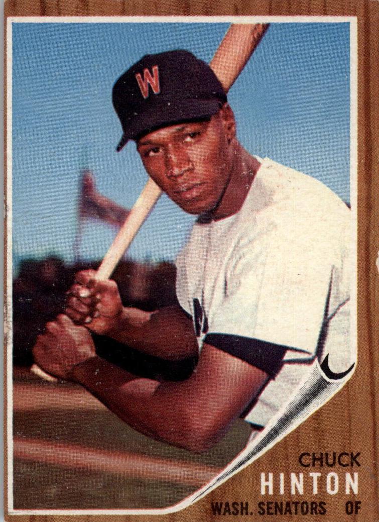 1962 Topps Chuck Hinton #347 card