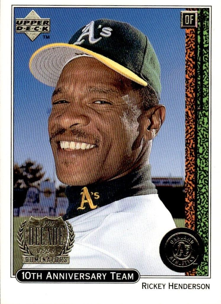 1999 Rickey Henderson #X19