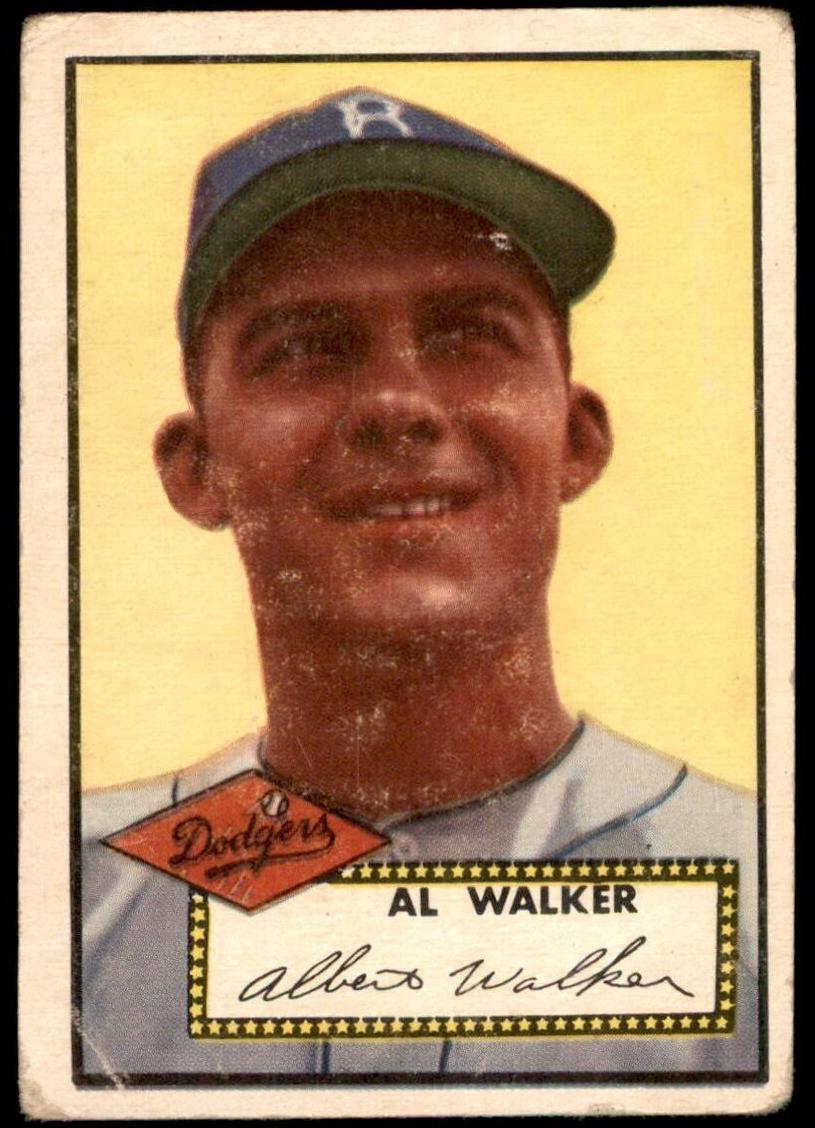 1952 Al Walker #319