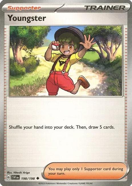 Youngster 2023 Pokemon Scarlet & Violet