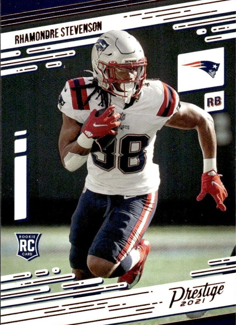 2021 Panini Prestige Rhamondre Stevenson #278 card