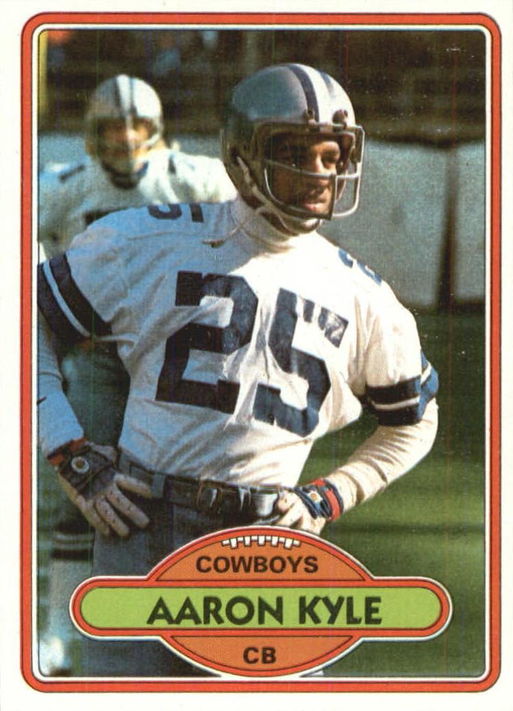 Aaron Kyle 1980 Topps Football
