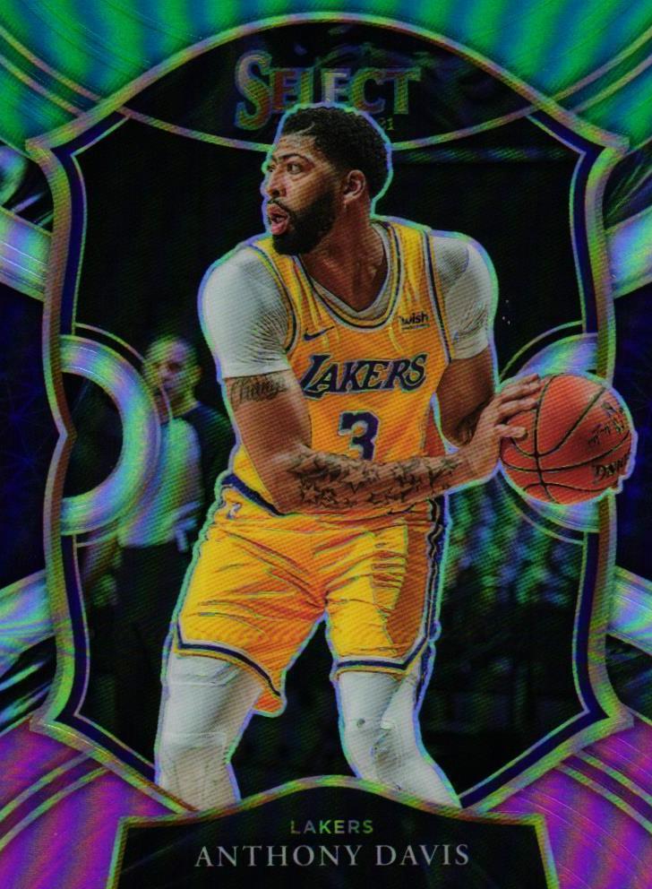 2020 Panini Select Anthony Davis #45 card