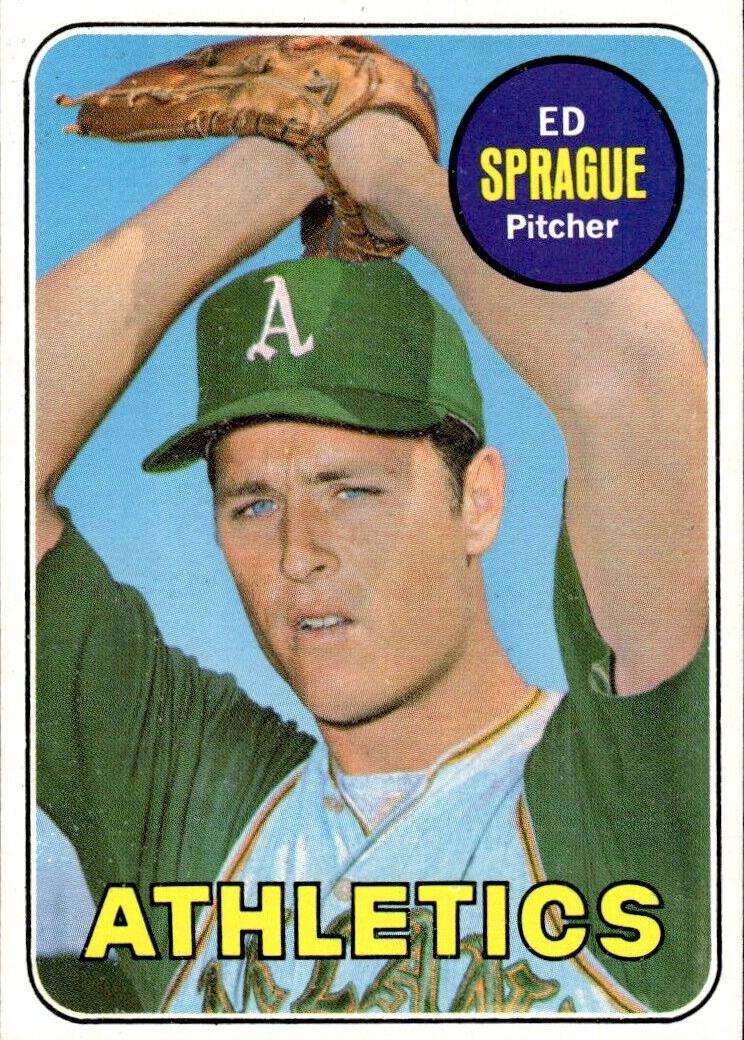 1969 Topps Ed Sprague #638 card