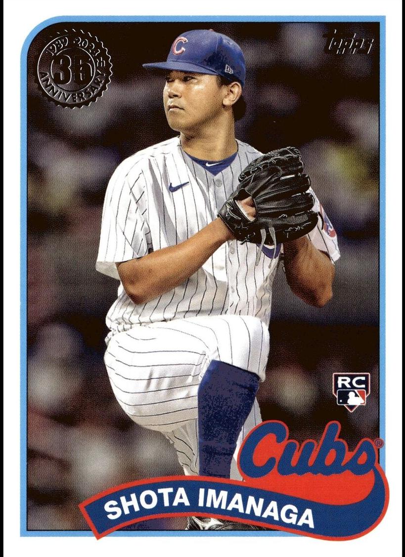 2024 Topps Shota Imanaga [Gold] #89B2-4 card