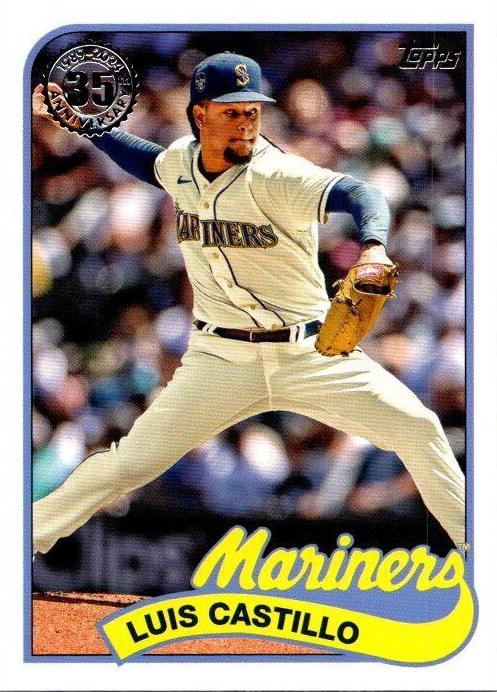 2024 Topps Luis Castillo #89B2-13 card