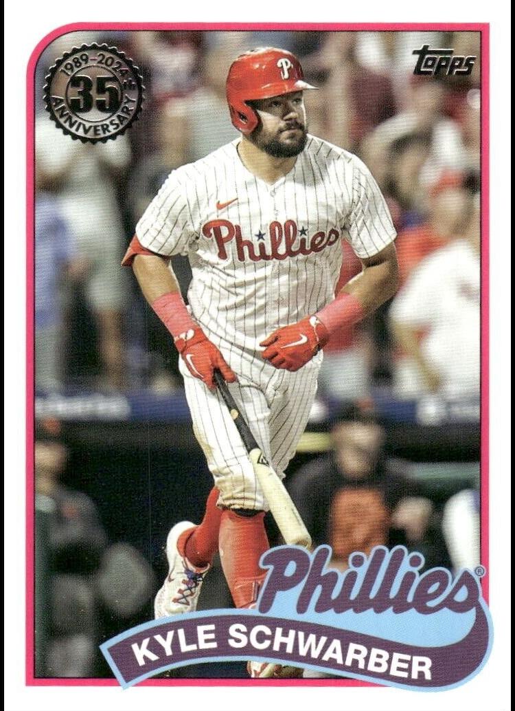 2024 Topps Kyle Schwarber [Gold] #89B2-42 card