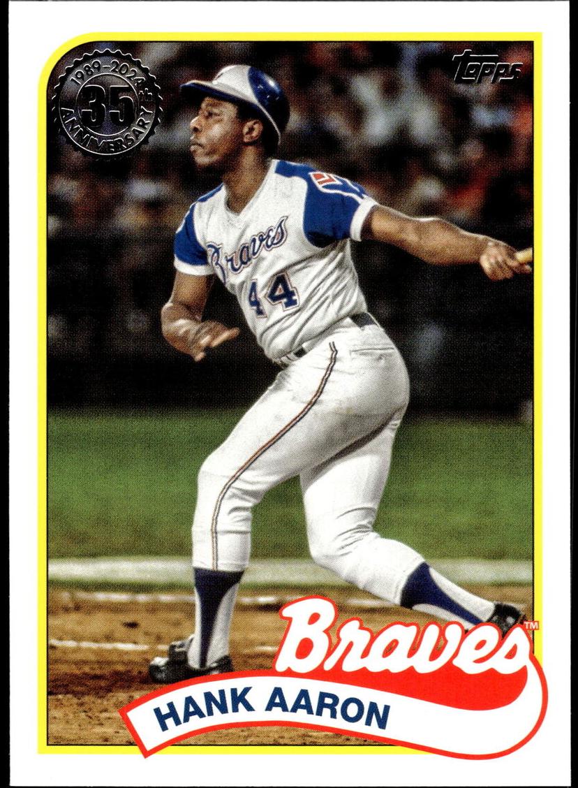 2024 Topps Hank Aaron [Gold] #89B2-2 card