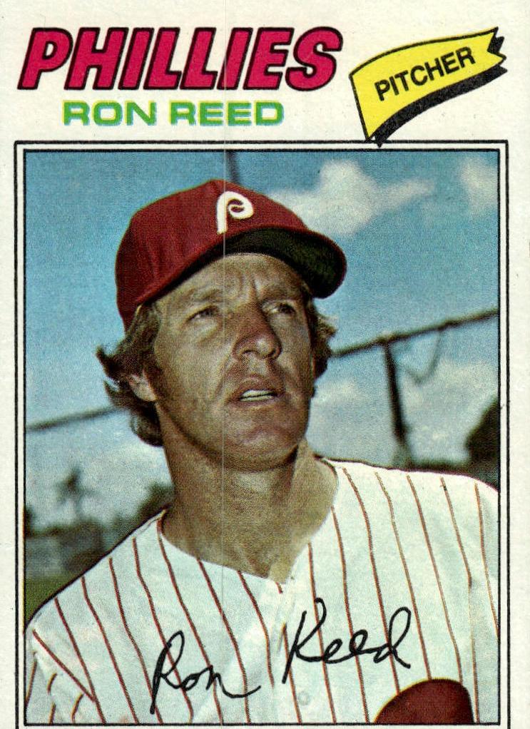 1977 Topps Ron Reed #243 card