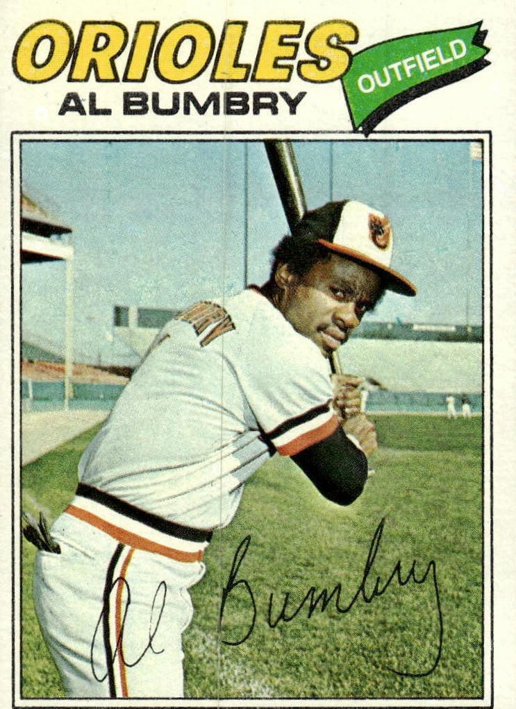 1977 Topps Al Bumbry #626 card