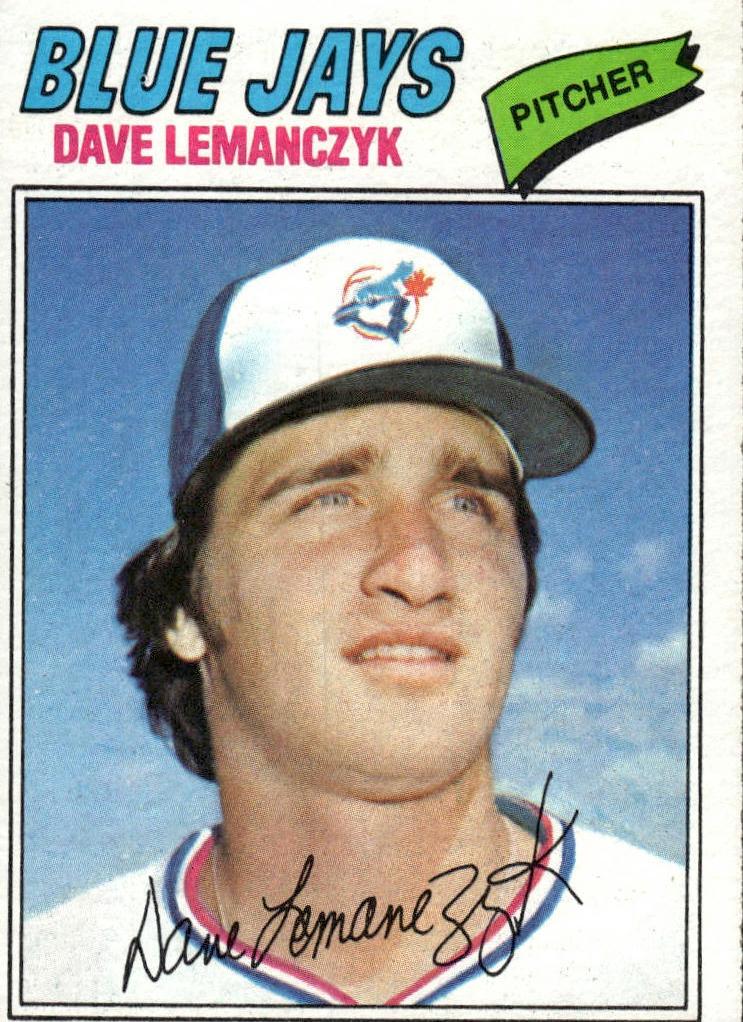 1977 Topps Dave Lemanczyk #611 card